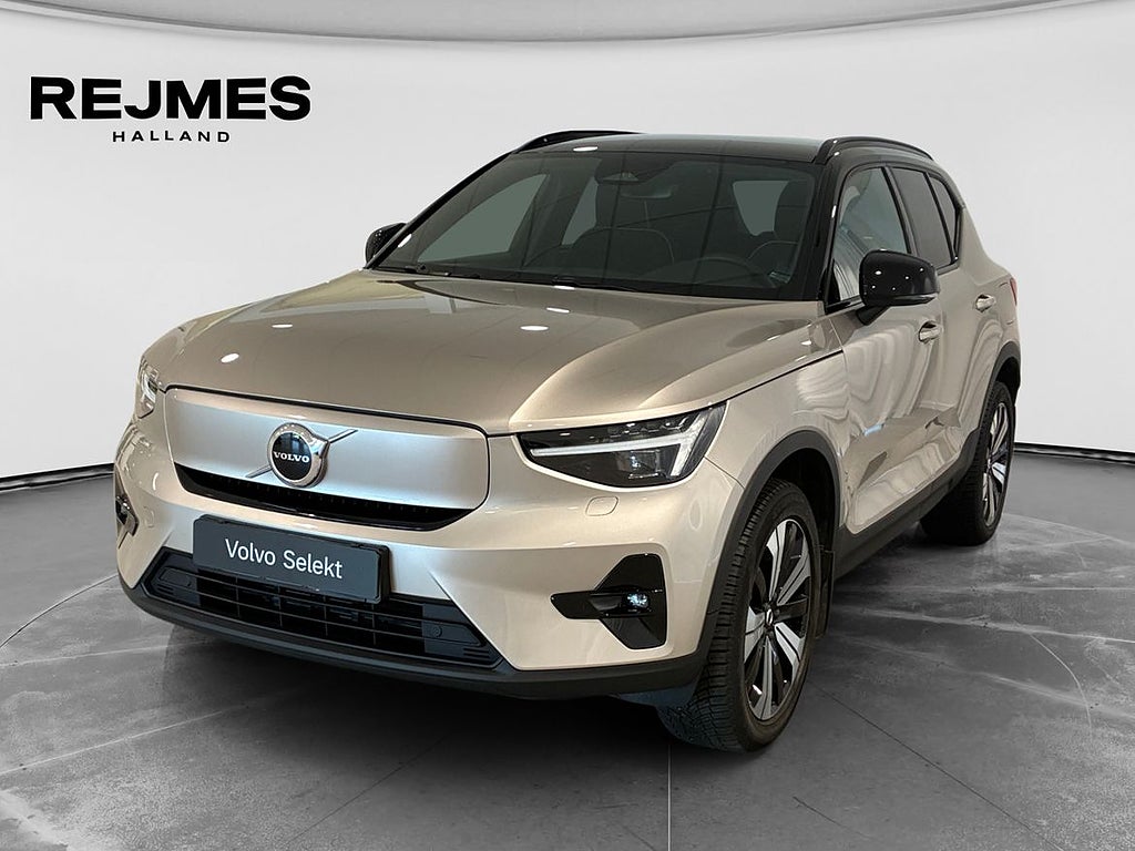 Volvo XC40 Recharge Twin Plus | Dragkrok | Parkeringskame...