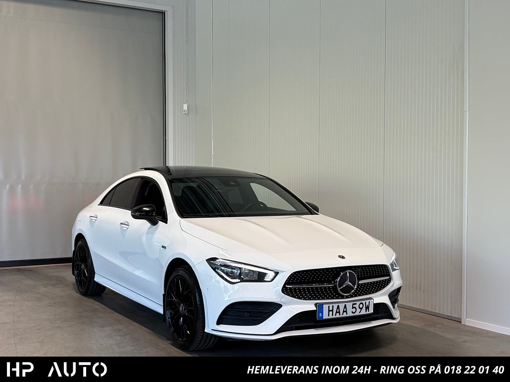 Mercedes-Benz CLA 250e Plug-In Hybrid AMG Pano Drag Värmare Burmester S&V