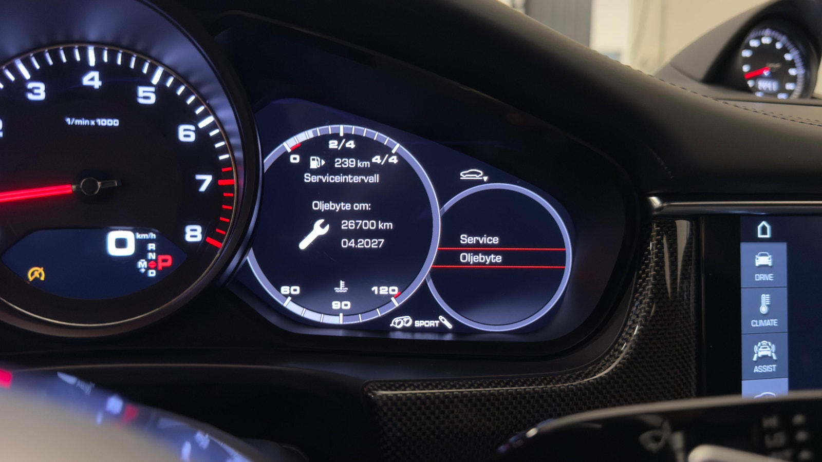 Porsche Panamera 4S PDK 440hk Sport Chrono | Se utrustning! 2017 - miniatyr 39