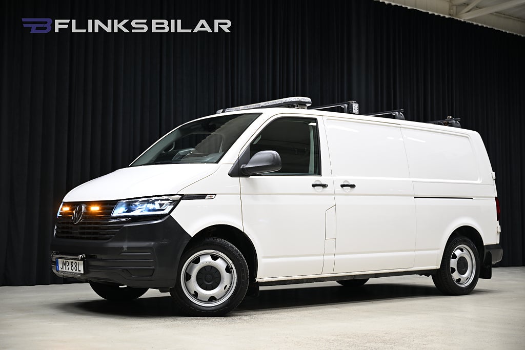 Volkswagen Transporter 4Motion DSG 150HK L2 Servicebil|Inredd|Diff|Moms|SeUTR!