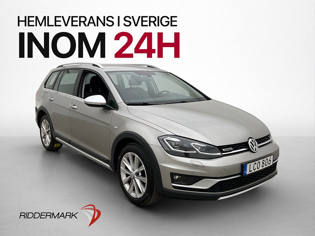 Volkswagen Golf Alltrack 4M 180hk Värmare Massage CarPlay