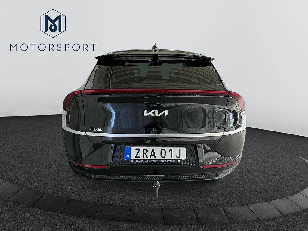 Kia EV6 77.4 kWh AWD 325hk Plus Dragkrok 360-Kamera Läder Navi bild 6