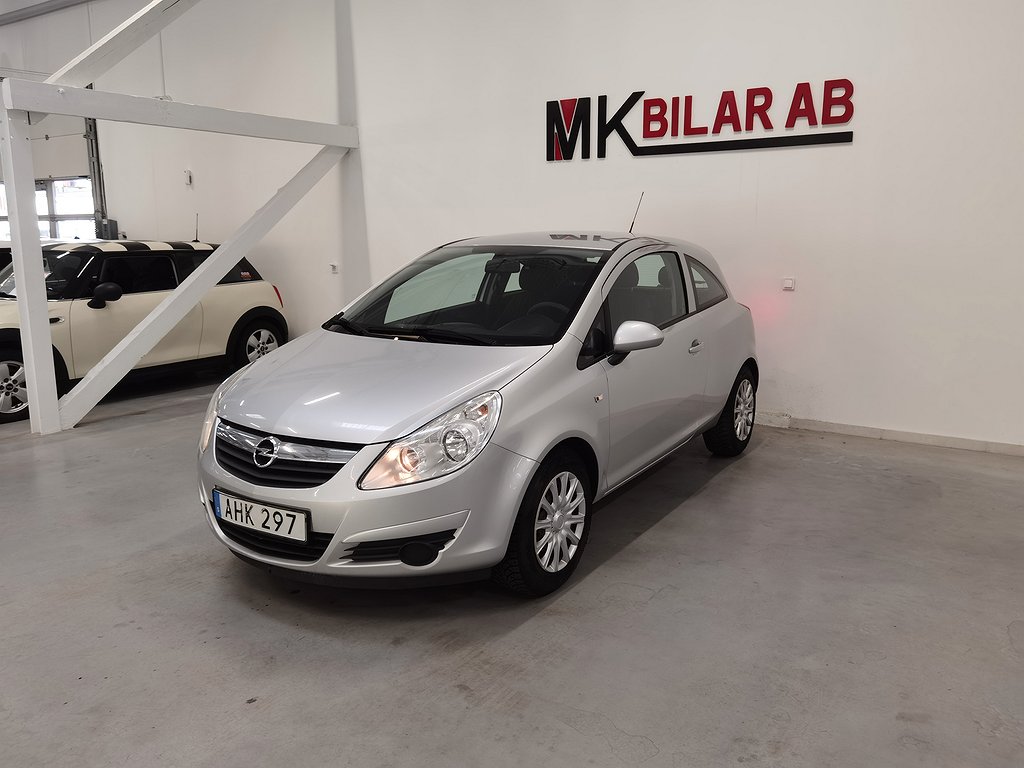 Opel Corsa 3-dörrar 1.2 Twinport /NyBesktigad