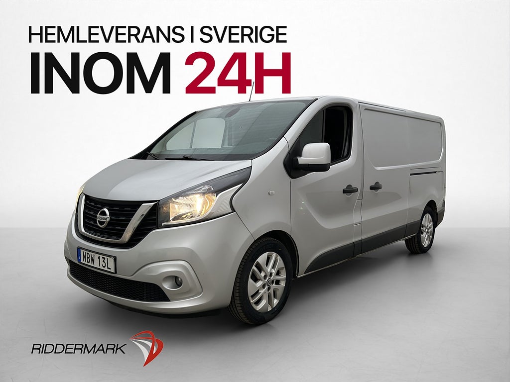 Nissan NV300 L2 1.6dCi Värm 2xDörrar Drag 3-Sits Kamera Moms