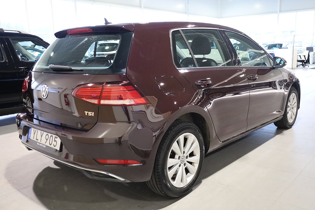 Volkswagen Golf 5-dörrar 1.0 TSI AUT CarPlay Blåtand 2017