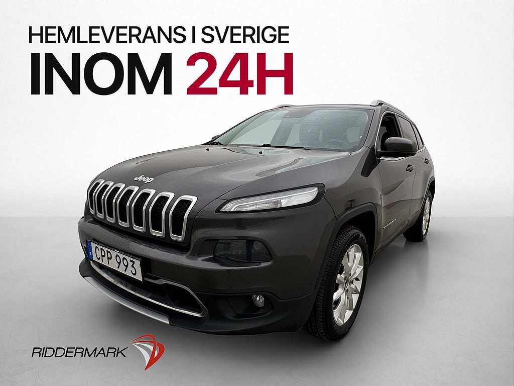 Jeep Cherokee 2.0 CRD 4WD  Kamera Skinn Ventilerade Drag