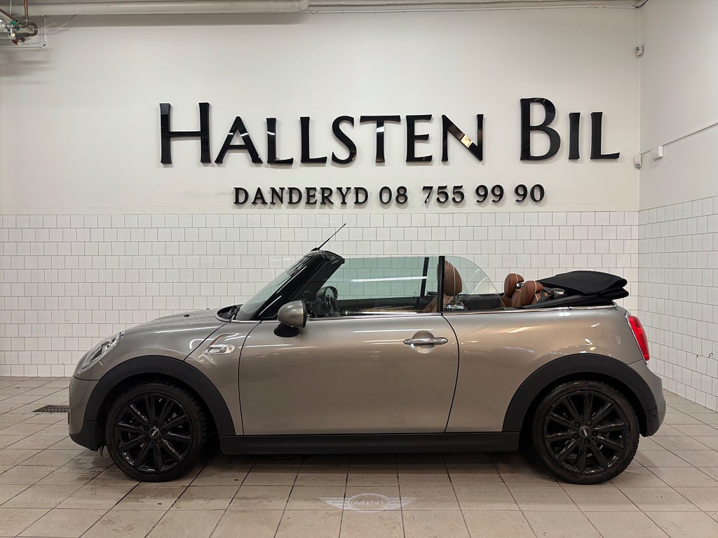 MINI Cooper S Convertible 192hk Chili Läder H/K Excitement