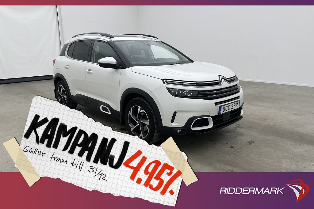 Citroën C5 Aircross 1.6 Shine Exclusive Pano   4,95% Ränta