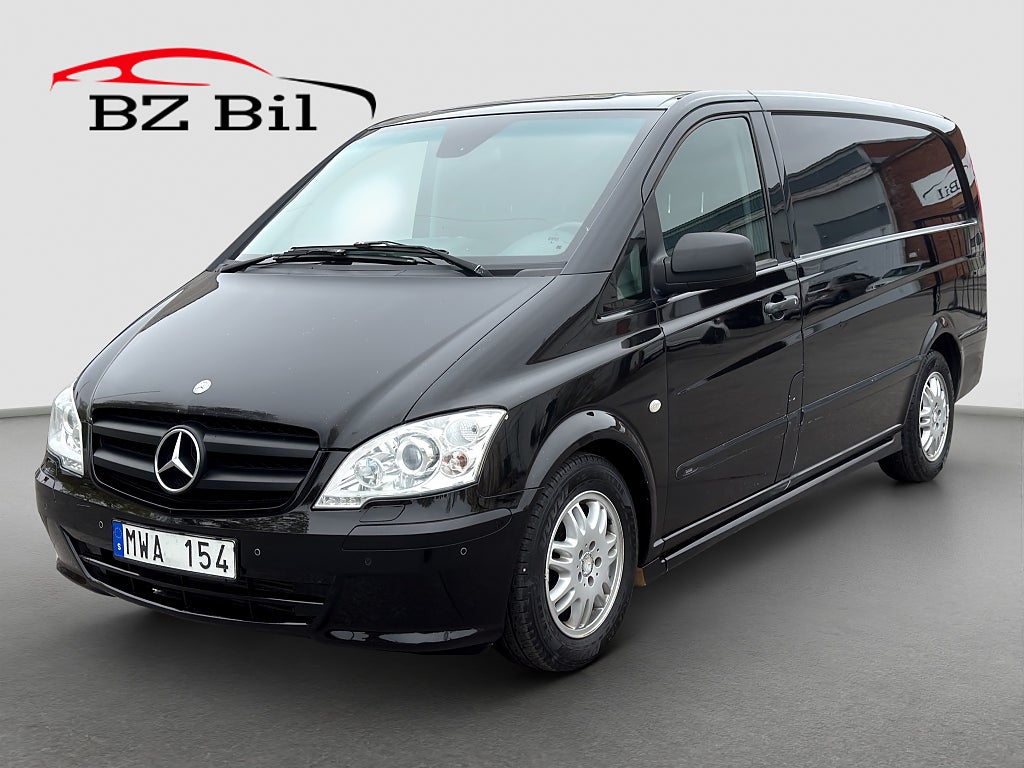 Mercedes-Benz Vito 113 CDI 3.0t Lång L2 Drag Värmare Hellackad 