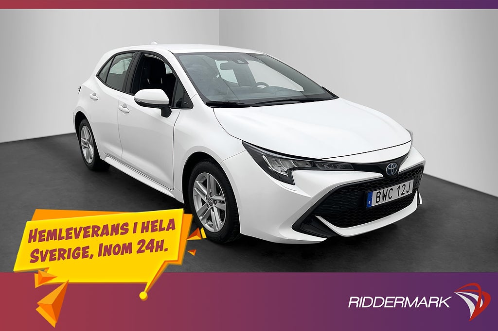 Toyota Corolla 122hk Active Kamera Adapt-fart Rattvärme LED