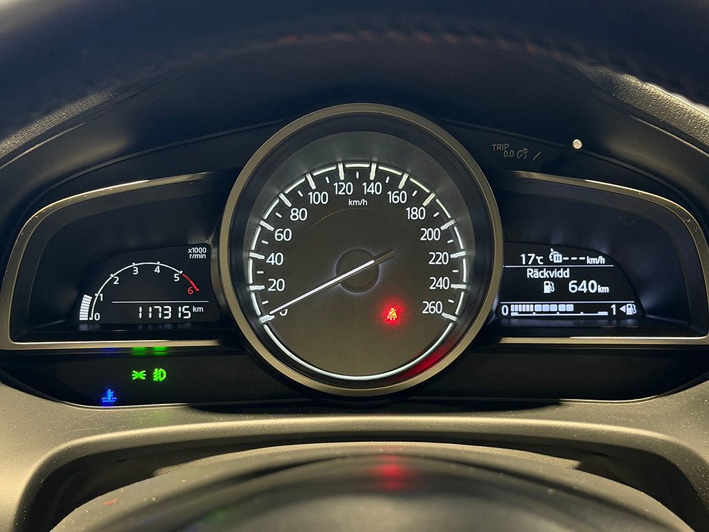 Mazda 3 Sport 1.5-D | Nyservad | Kamkedja | Bluetooth 2016