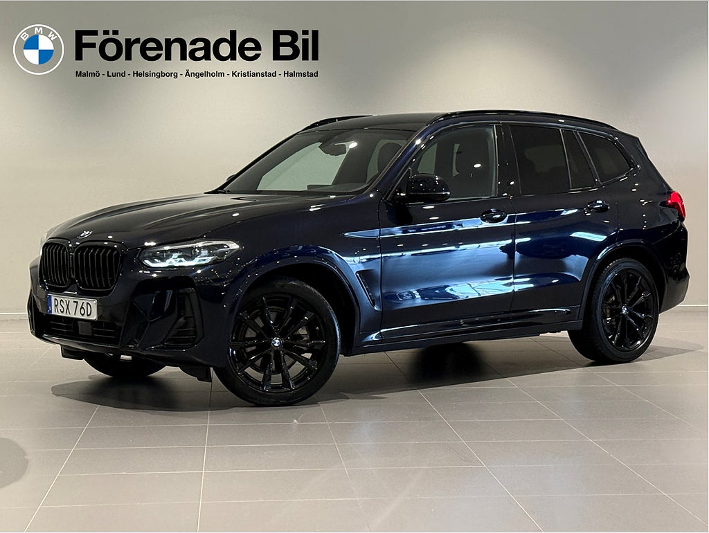 BMW X3 xDrive20d M Sport Drag AdptFarth Rattv HiFi Backkamera