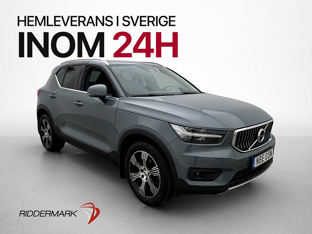 Volvo XC40 D3 Inscription Skinn Kamera CarPlay BLIS Värmare