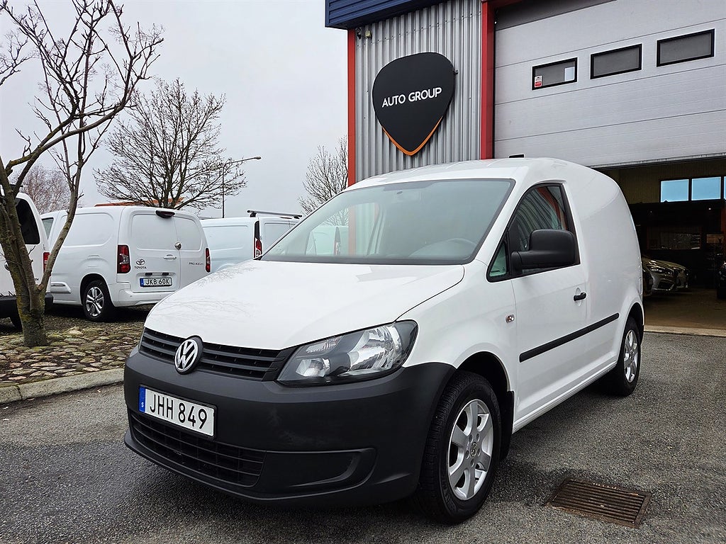 Volkswagen Caddy Skåpbil 1.6 TDI Manuell, 75hk Drag Nybesiktad