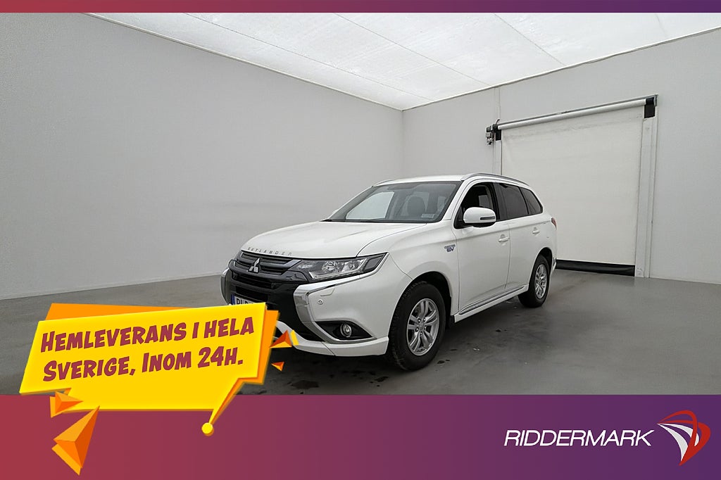 Mitsubishi Outlander PHEV 203hk 4WD Fleet Edition Sensorer