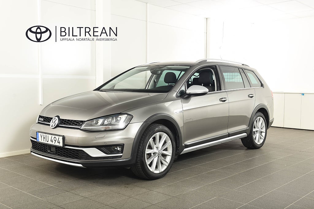 Volkswagen Golf Alltrack 2.0 TDI 4Motion Dragkrok D-värmare Kamera Carplay 184hk