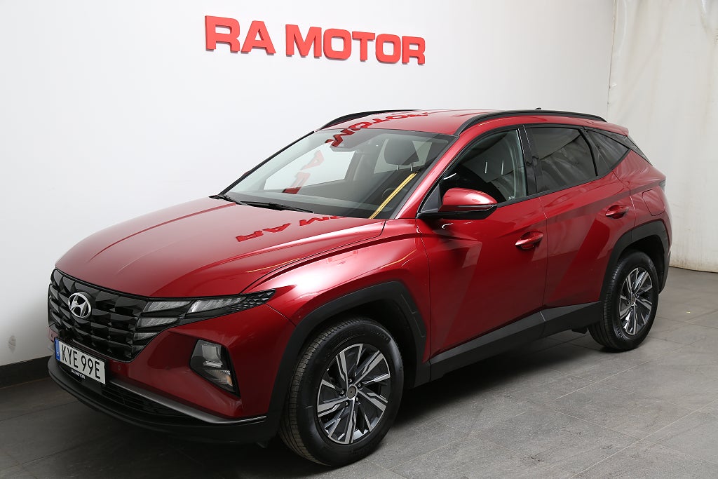 Hyundai Tucson 1,6 T-GDi HEV 230hk 6AT 4WD Essential Motorvärmare 2021