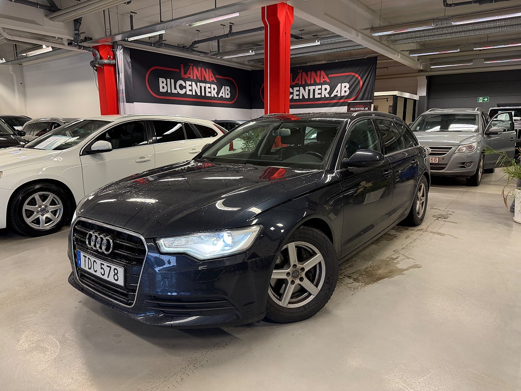 Audi A6 2.0 TDI S Tronic Drag 1 ägare PDC Motorvärmare Euro 6 SoV