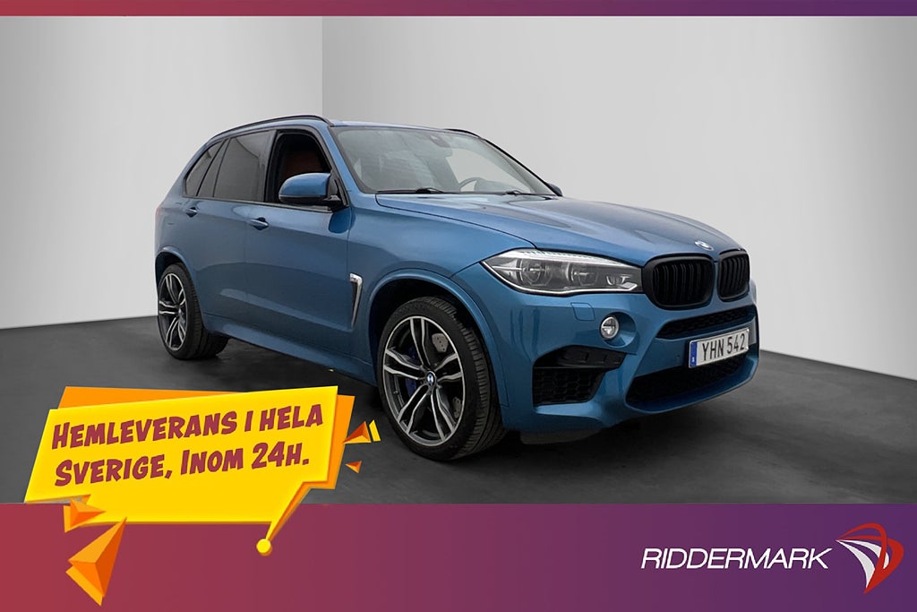 BMW X5 M 575hk H/K HUD Soft-Close Dragkrok P-Värmare