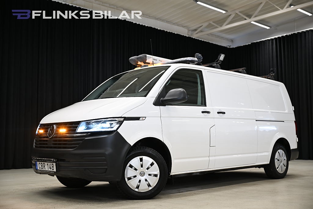 Volkswagen Transporter 4Motion 150HK L2 Servicebil|Dubbeldörr|V-Inredd|SeUtr!!