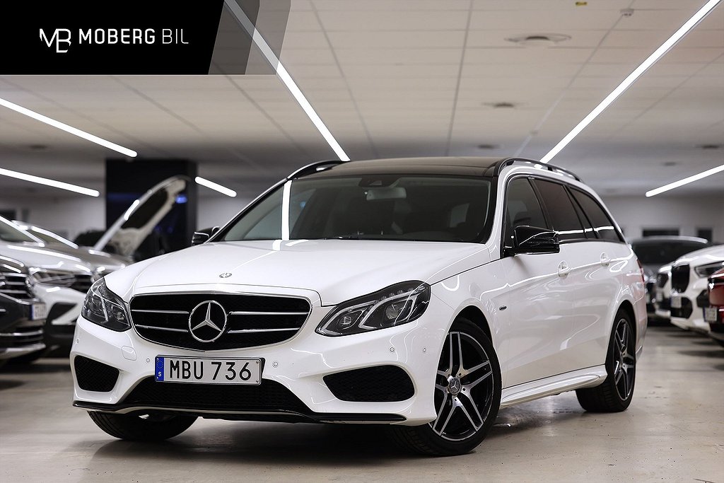 Mercedes-Benz E 220 T 4M 170hk AMG Night Pkt Pano H/K