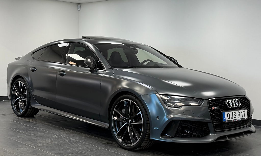 Audi RS7 Performance 4.0 V8 TFSI Q*Carbon*Sv-såld*B&O*keramiska*