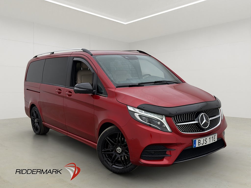 Mercedes-Benz V 220 d AMG Värm 360° Pano El-Dörrar 1-Brukare