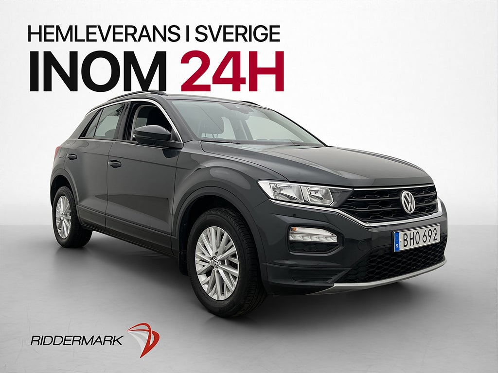 Volkswagen T-Roc 1.0 TSI 116hk Värmare P-Sensorer CarPlay