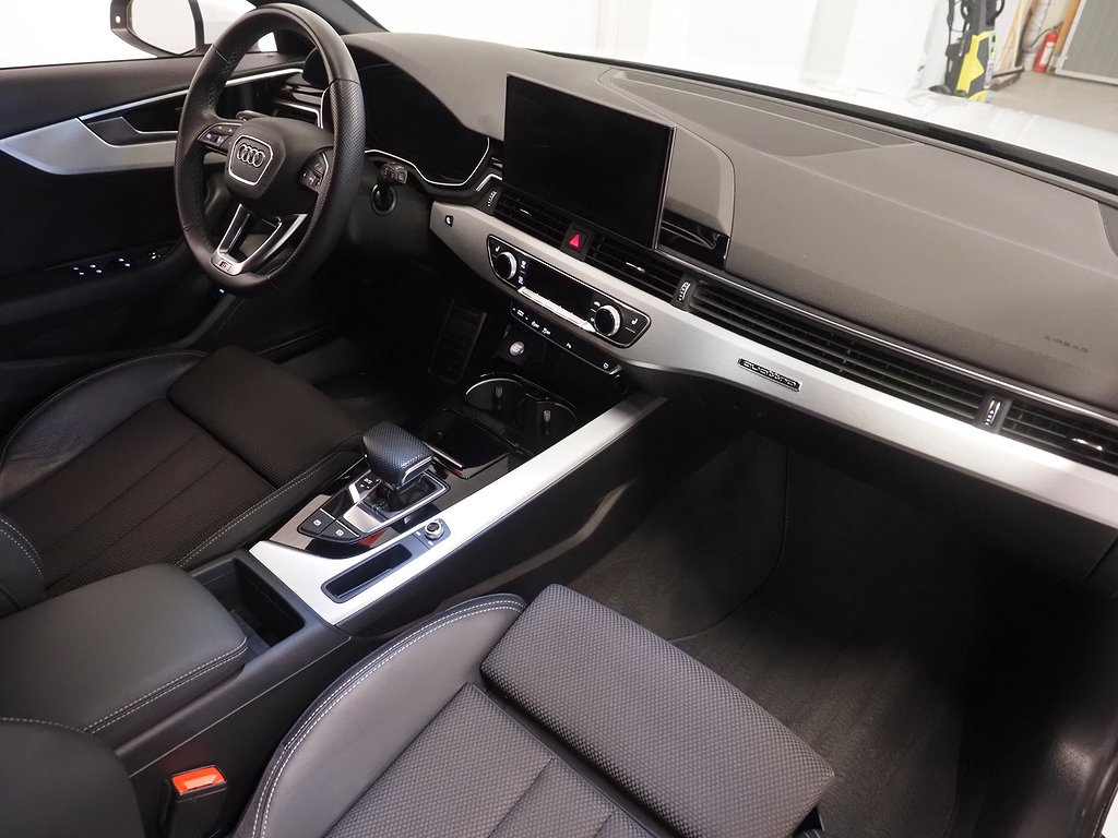 Audi A4 Avant 40 TFSI 204hk Q S-Line |Cockpit|Drag|Värmare| 2021