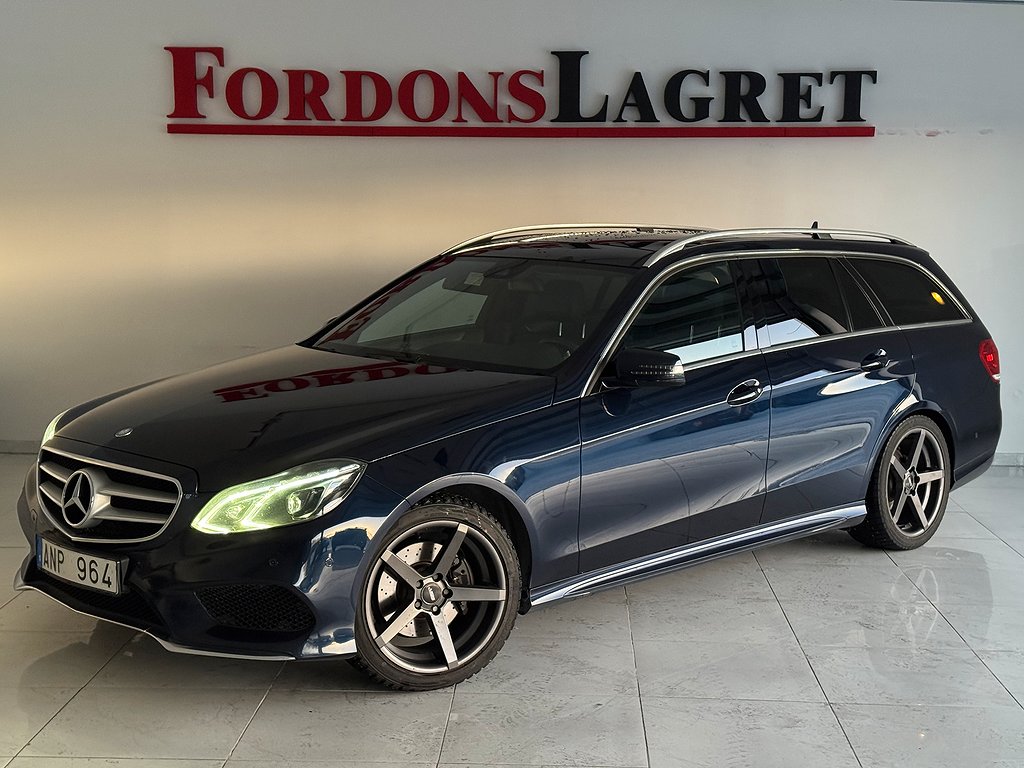 Mercedes-Benz E 220 T BlueTEC AMG Sport Avantgarde Pano Drag