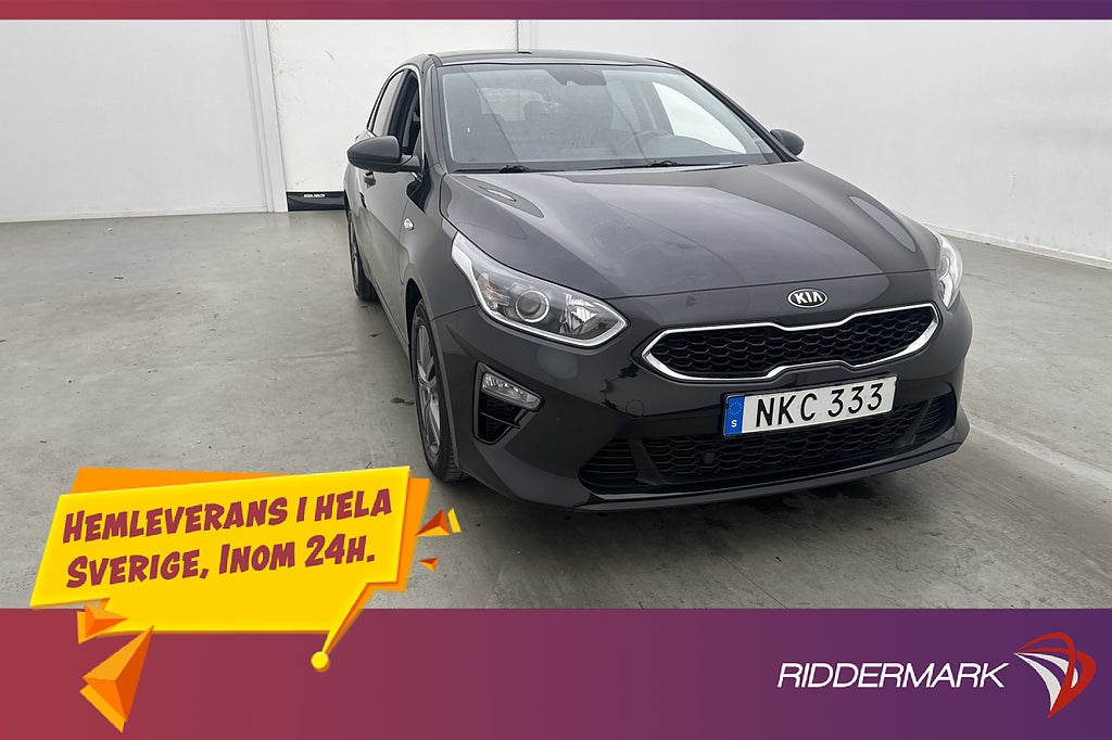 Kia Ceed 1.0 T-GDI Värmare 1 Brukare Backkamera CarPlay
