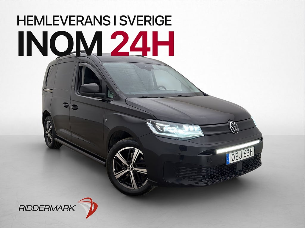 Volkswagen Caddy Cargo Black Edt Cockpit Värmare Kamera Drag