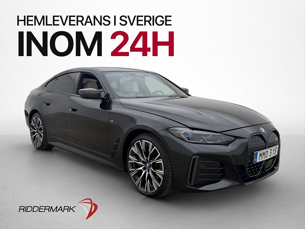 BMW i4 M50 xDrive 544hk M-Sport Laser H/K  Pano 360°