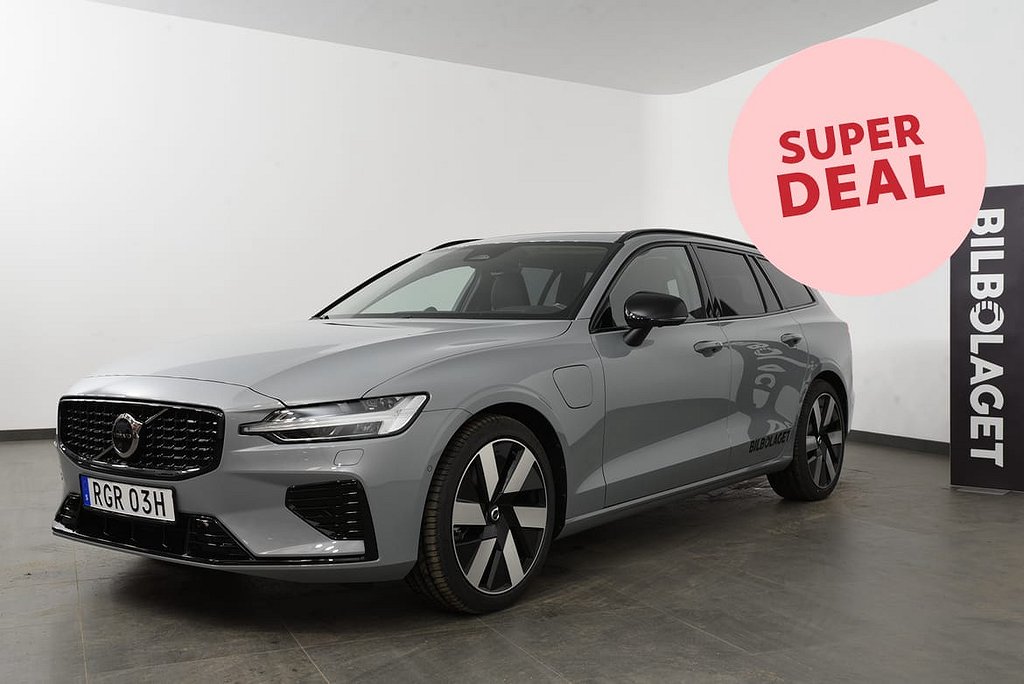 Volvo V60 Recharge T6 II Ultimate Dark DEMOBIL * SUPERDEAL *