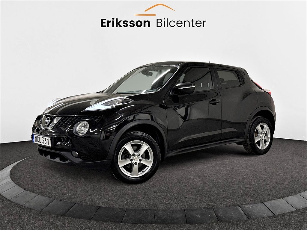 Nissan Juke 1.2 DIG-T Manuell 115hk B-kam/Navi/Keyless/0%Ränta/Eu-6