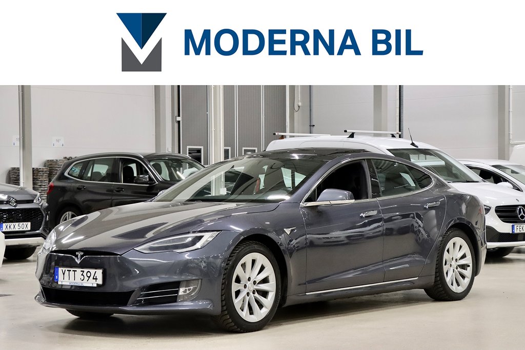 Tesla Model S 75D AWD 333HK PANO PREMIUM LUFTFJÄDRING MOMS