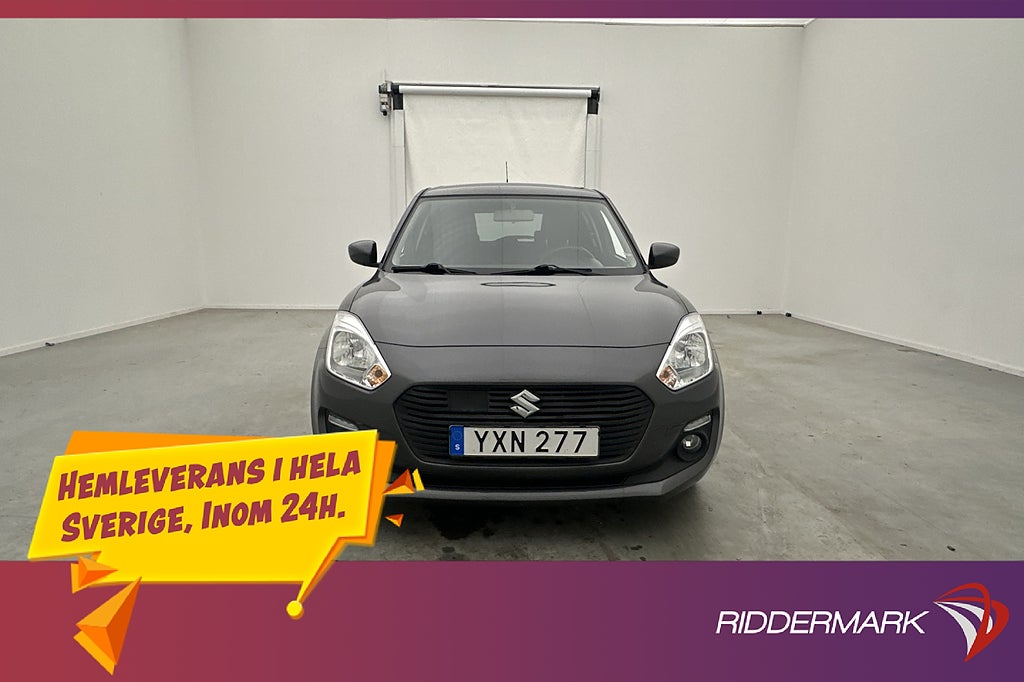 Suzuki Swift 1.2 90hk Kamera Adaptiv-Farthållare 0,43l/mil