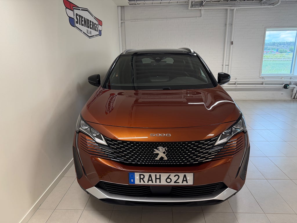 Peugeot 5008 1.2 PureTech 130 EAT 7 Sits SoV Hjul thumbnail