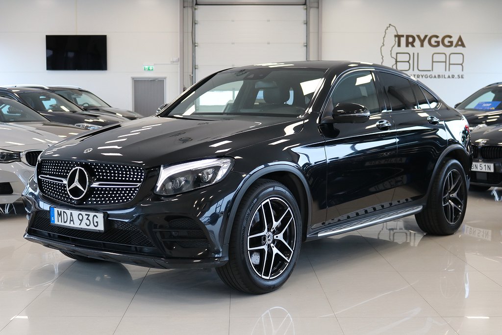 Mercedes-Benz GLC 220 d Coupé 4M AMG/Burm/Drag/Värm/Pano/360