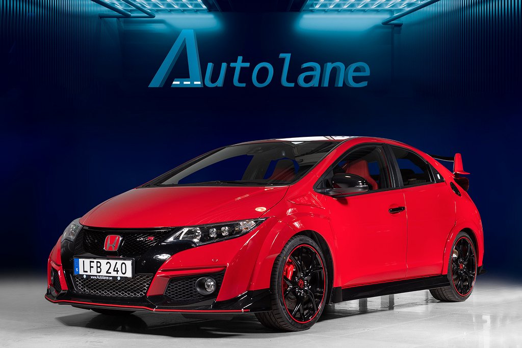 Honda Civic Type R Gt 2 0 310hk Endast 1 527mil Lfb240 Bytbil Com