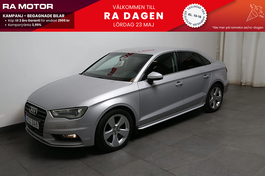 Audi A3 1,4 TFSI 125hk S Tronic Sport Sedan 2015