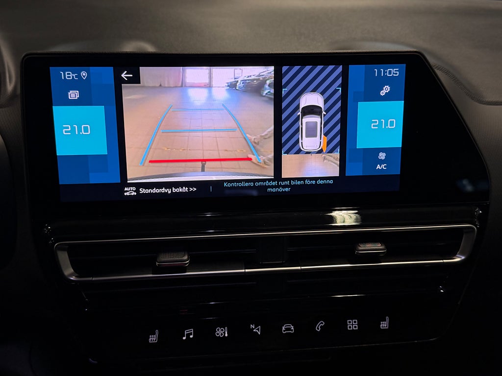 Citroën C5 Aircross 225hk Plug-in Dragkrok Förklimatisering Navi 360° Apple bild 20
