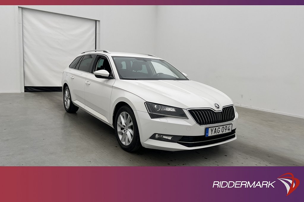 Skoda Superb TDI 4x4 150hk Style Värmare CarPlay Kamera Drag