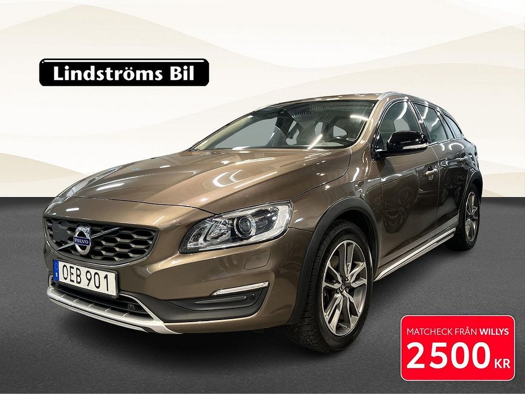 Volvo V60 Cross Country Summum D3 Geartronic 150hk V-hjul Drag