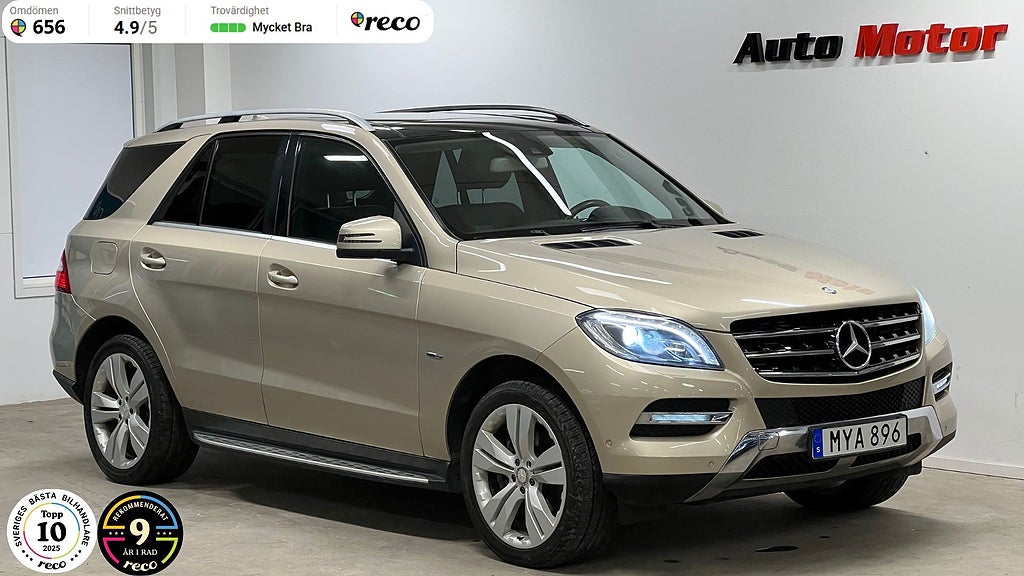Mercedes-Benz ML 250 d 4MATIC 7G 204hk Panorama/Drag
