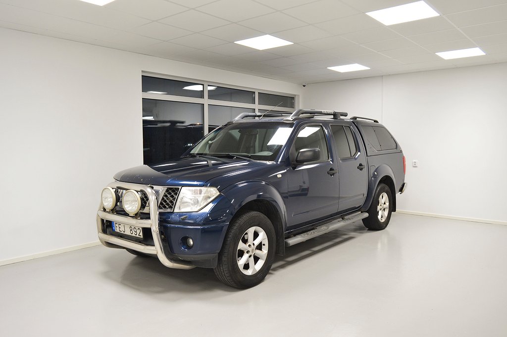 Nissan Navara Dubbelhytt 2.5 dCi 4x4 TAKLUCKA,LÄDER,VÄRMARE