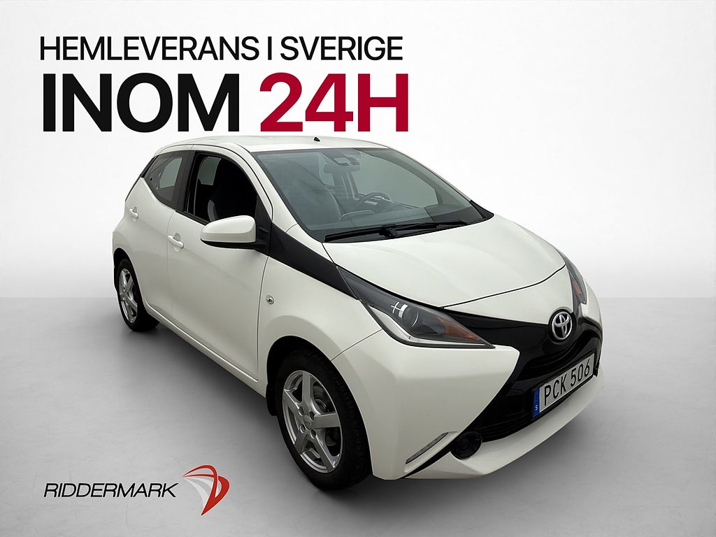 Toyota Aygo 1.0 VVT-i 69hk X-PLAY Touch Bluetooth  0,42l/mil