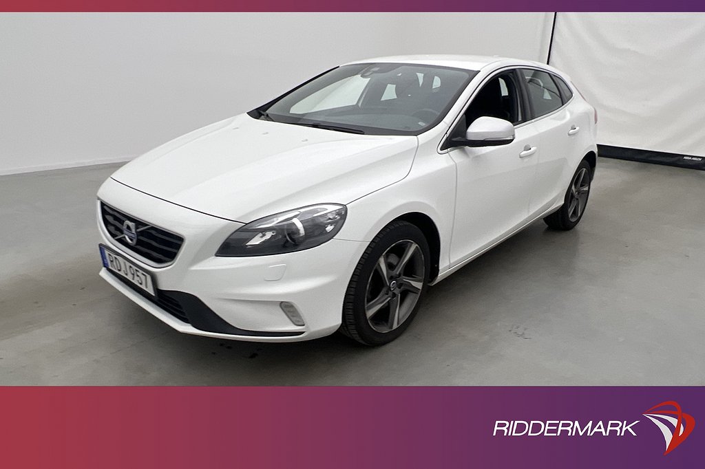 Volvo V40 D2 120hk R-Design D-Värmare Halvskinn Dragkrok