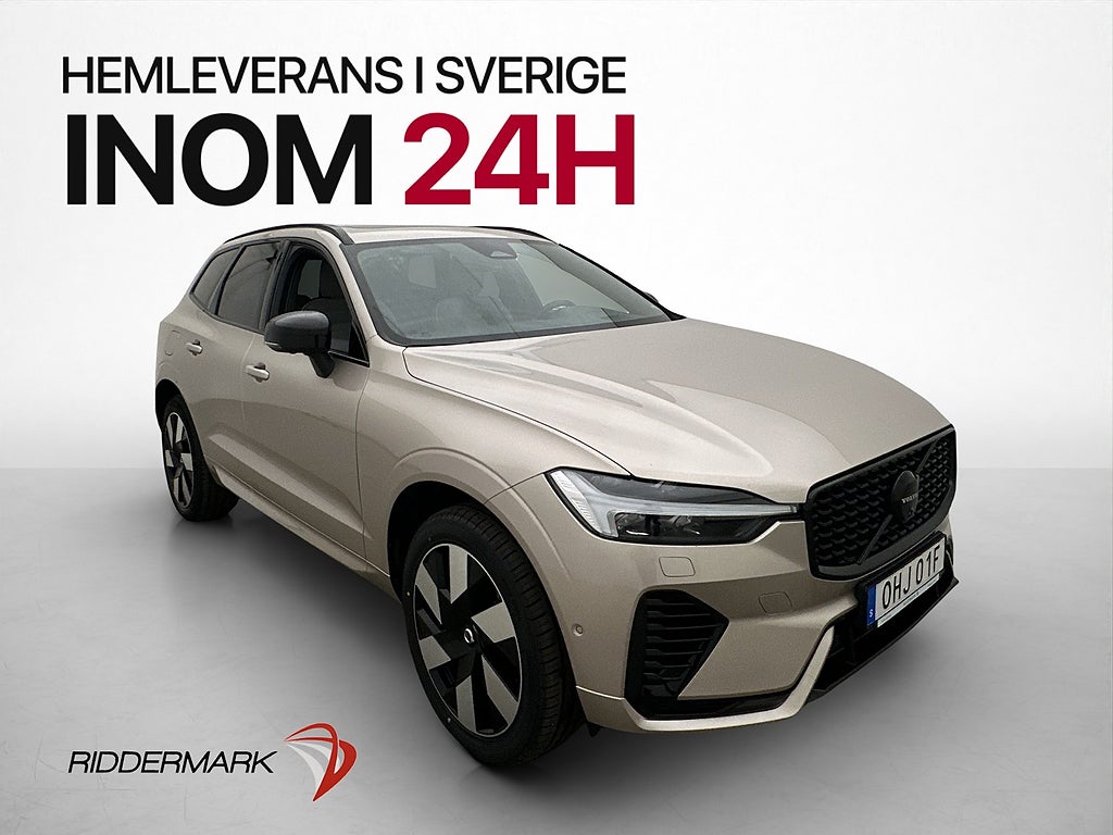 Volvo XC60 T6 AWD Ultimate Dark Pano H/K 360° Värmare Drag