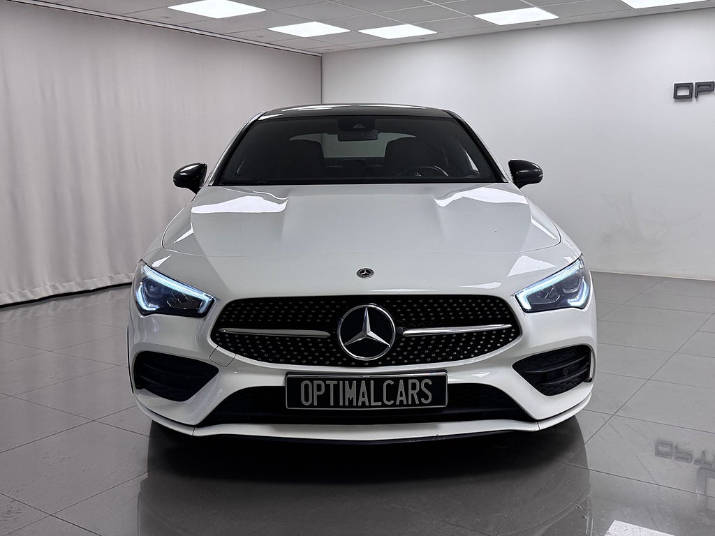 Mercedes-Benz CLA 200d 4WD AMG Panorama Ambient Burmester Välutr bild 8